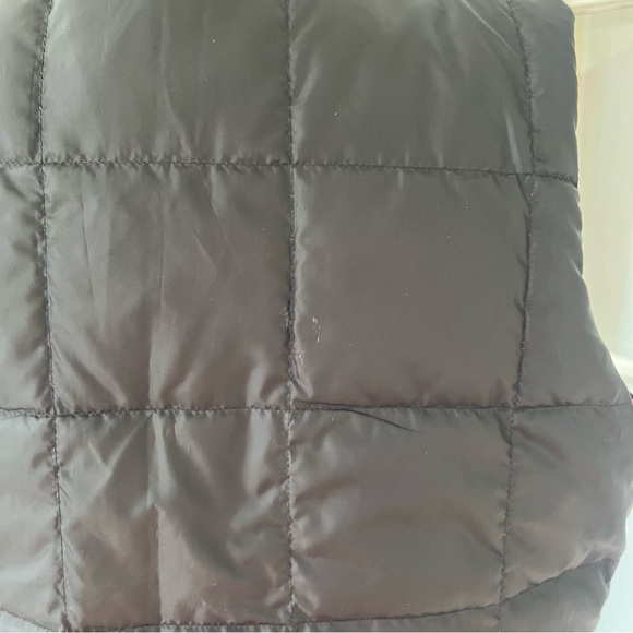 Vintage L.L. Bean reversible down vest pink black M - Picture 7 of 15